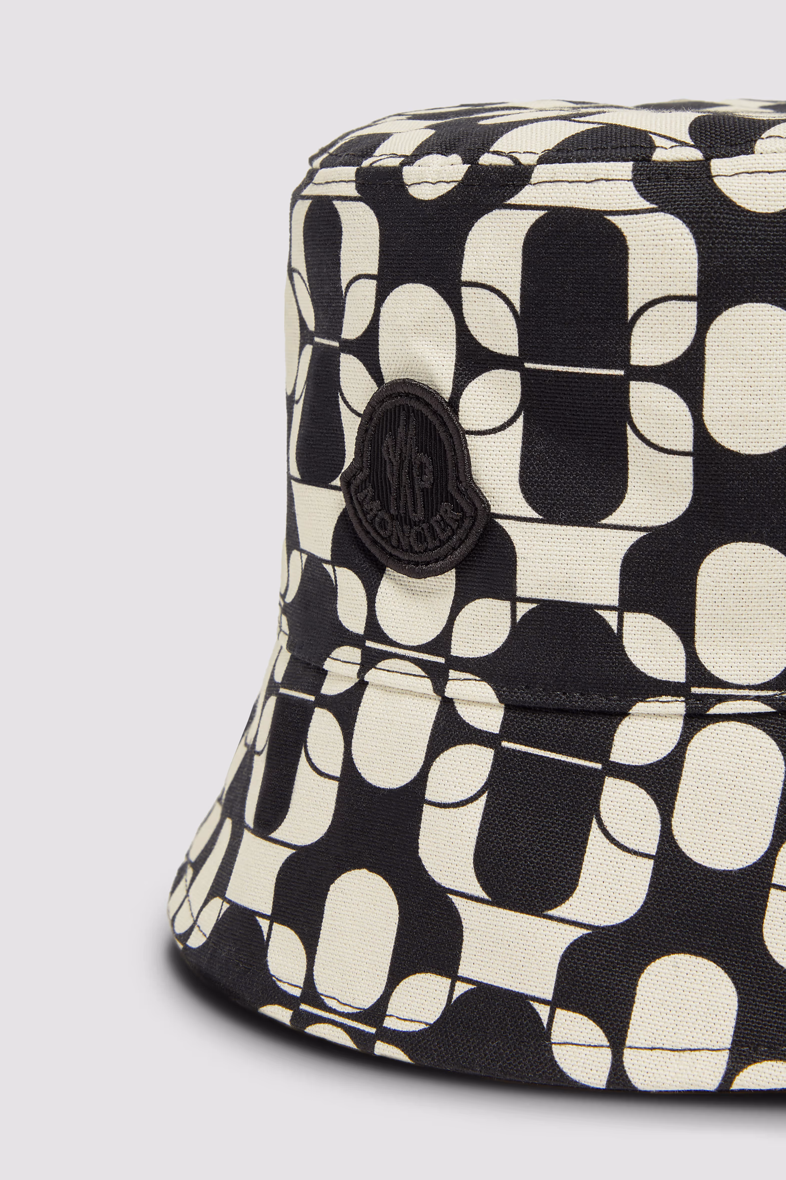 Bob réversible en toile de coton Femmes Noir & Blanc Moncler 3